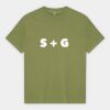 Heavyweight Cotton Unisex Garment Dyed T-Shirt Thumbnail