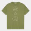 Heavyweight Cotton Unisex Garment Dyed T-Shirt Thumbnail