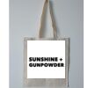 Budget Calico Tote Bag Thumbnail