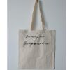 Budget Calico Tote Bag Thumbnail